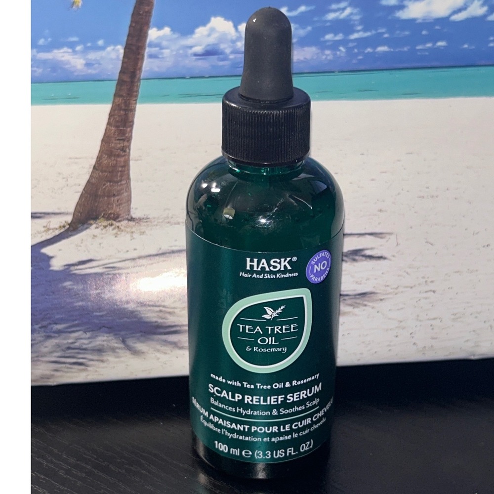 Hask Tea Tree Oil & Rosemary Scalp Relief Serum 3.3 fl oz